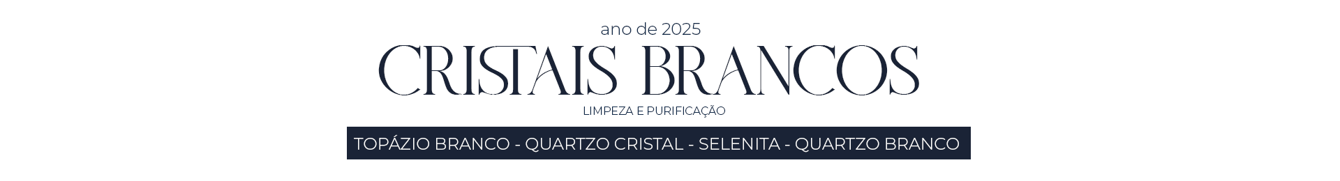 Cristais Brancos: Quartzo Cristal, Topázio Branco, Selenita e mais! ✨ Purifique suas energias e renove-se para 2025. 💎 Encontre na Minas Cristais!